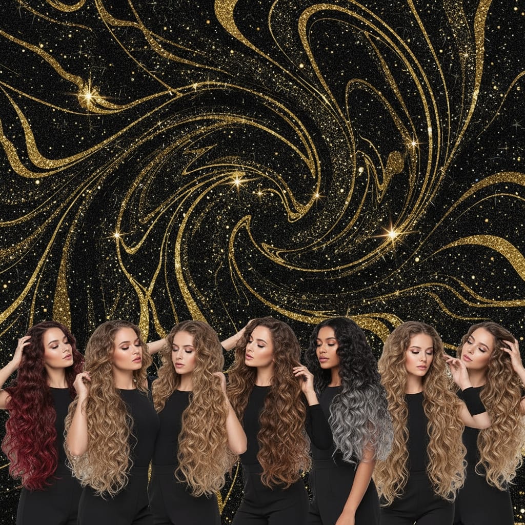 Premium luxury clip-in hair extension - 22"