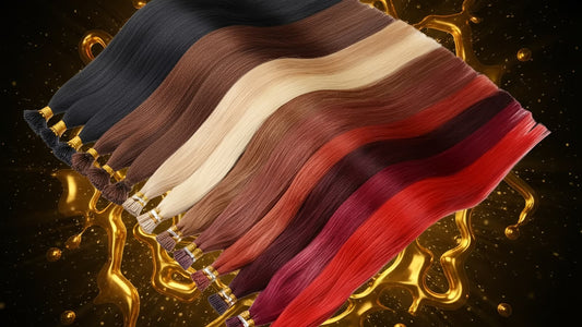 Premium Shafts Hair Extensions - 14" Inches $399.00 Any Color, Any Texture,