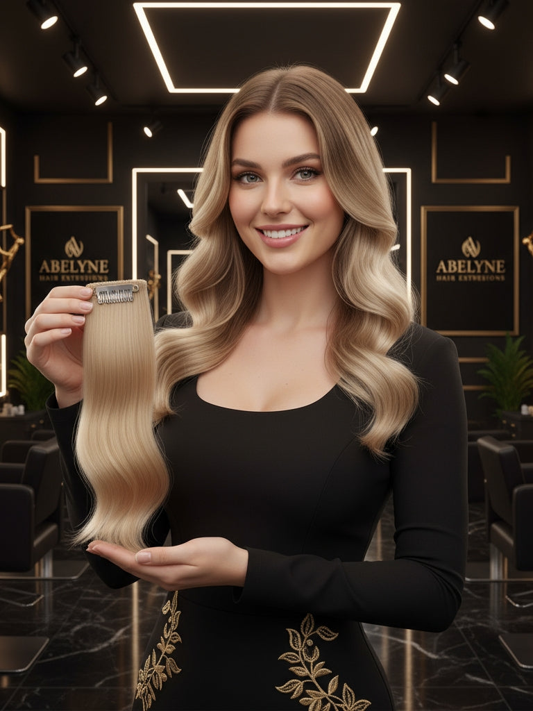 Premium luxury clip-in hair extension - 22"