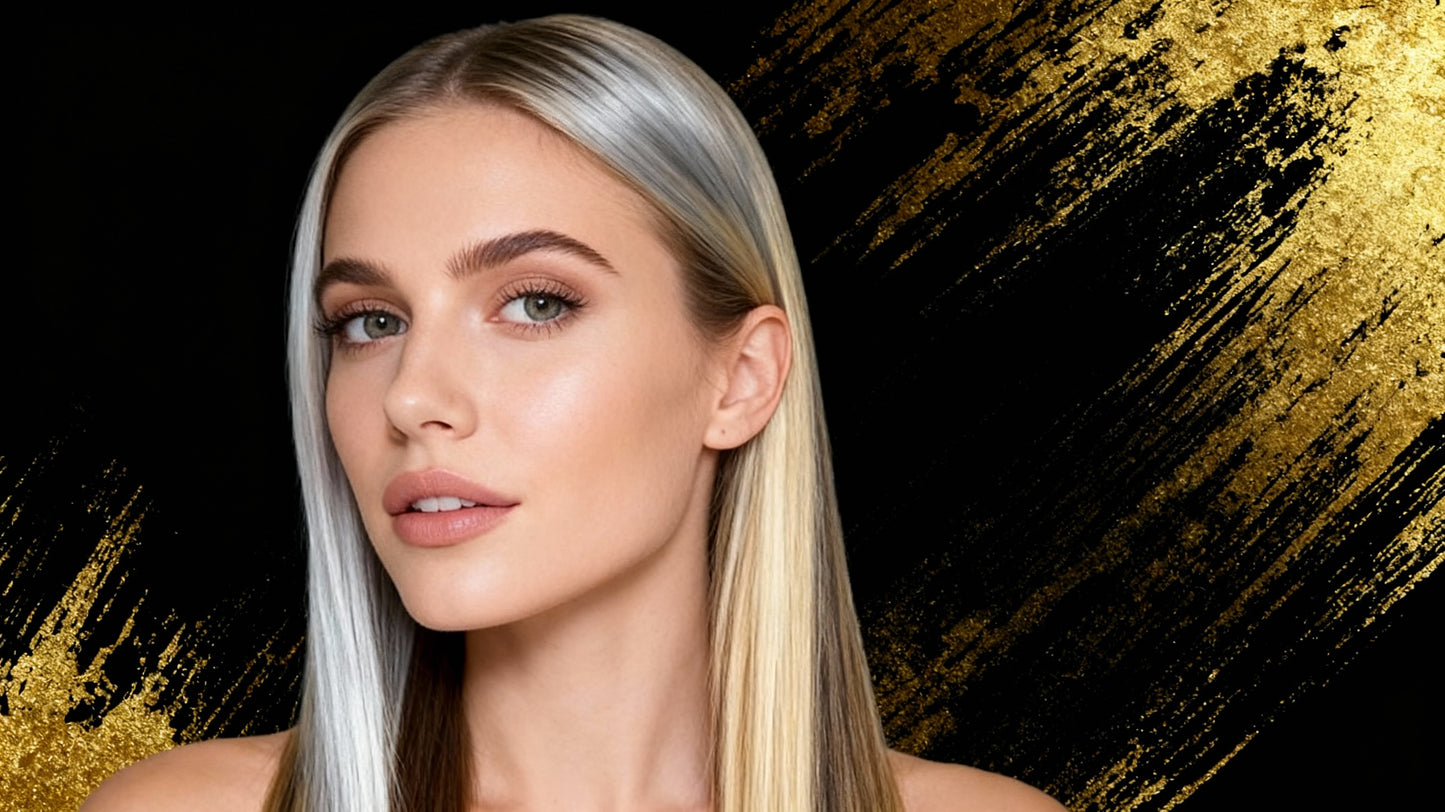 Premium luxury clip-in hair extension -  12"